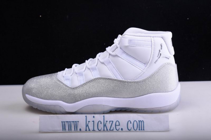jordan 11 retro white metallic silver - ar0715-100