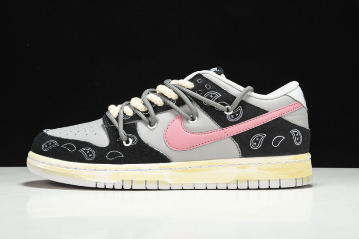 dunk low prm sb "cashew nut flower fl002