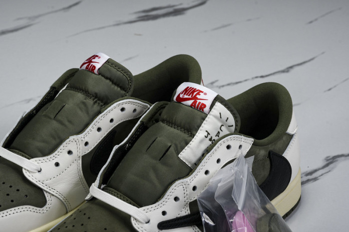 travis scott x air jordan 1 low og olive dm7866-200