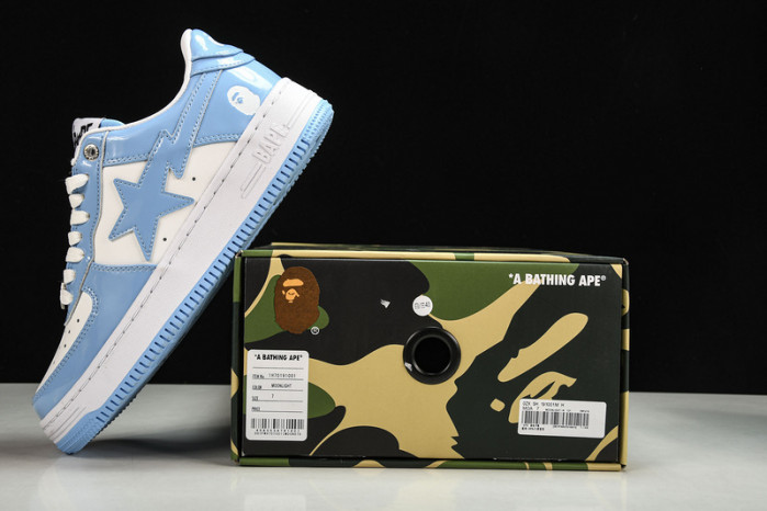 a bathing ape bape sta low copshoe bp-034