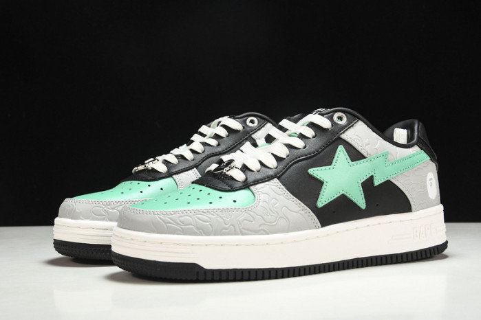 a bathing ape bape sta low copshoe bp-046