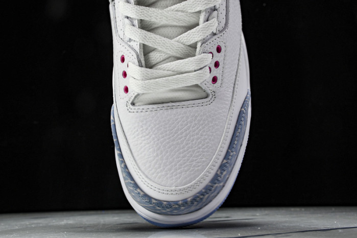 Air Jordan 3 Retro GS White Pink Glow HQ0784-101