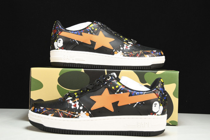 a bathing ape bape sta low copshoe bp-187