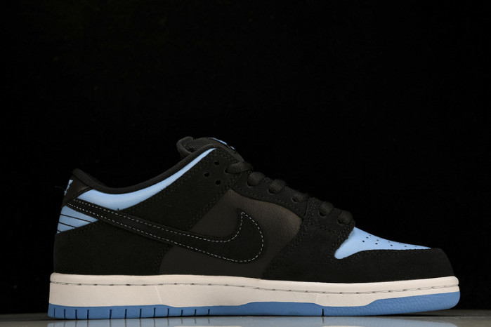 nike sb dunk low black university blue - 304292-048