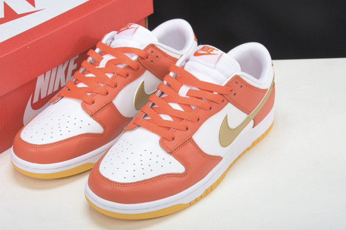 nike dunk low golden orange dq4690-800