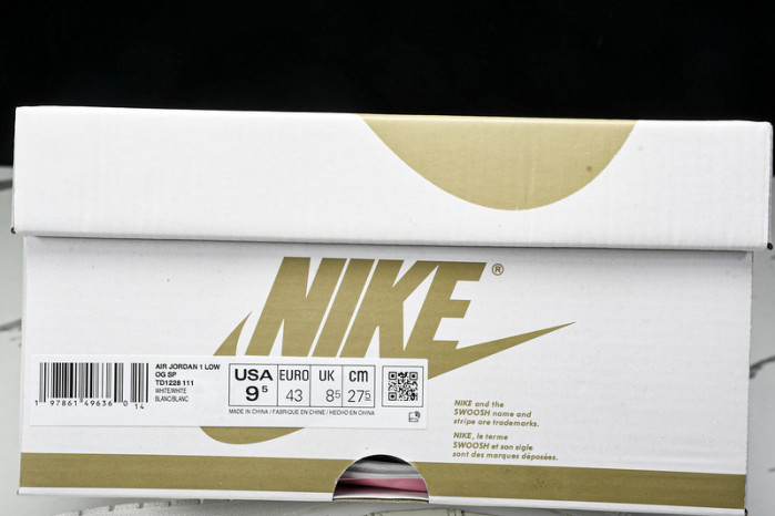 Jordan 1 Retro Low OG SP Travis Scott Michael Rubin TD1228-111