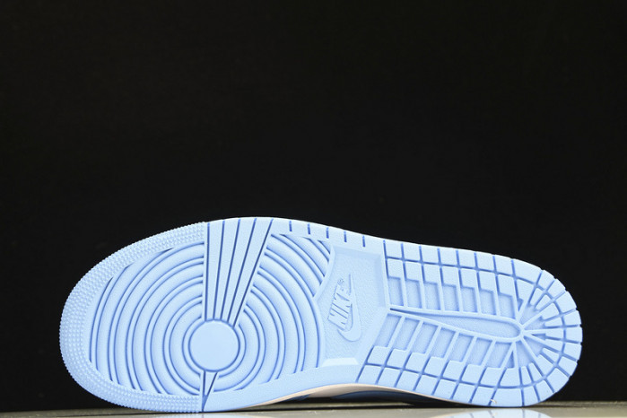 jordan 1 mid university blue grey - dx9276-100