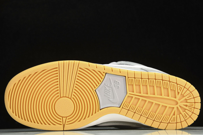 nike sb dunk low pro iso orange label wolf grey gum dv5464-001