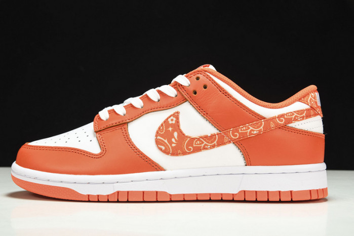 nike dunk low essential paisley pack orange dh4401-103