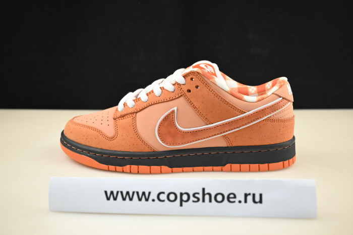 concepts x nike sb dunk low “orange lobster” fd8776-800
