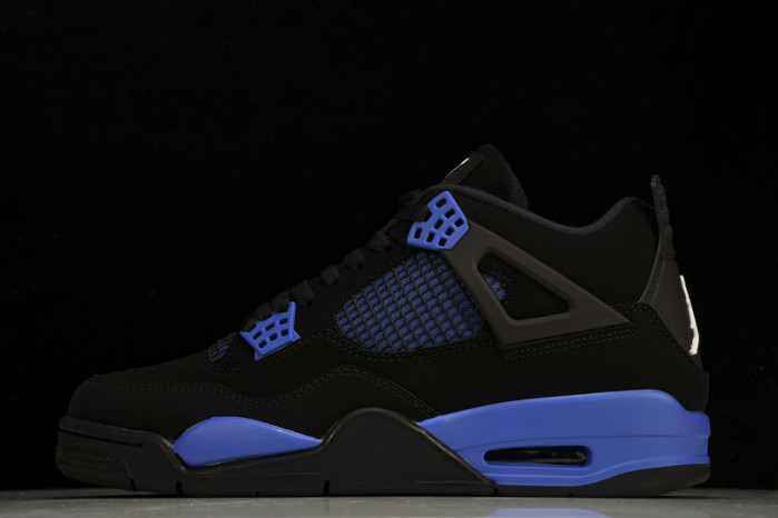 air jordan 4black game royal ct8527-017