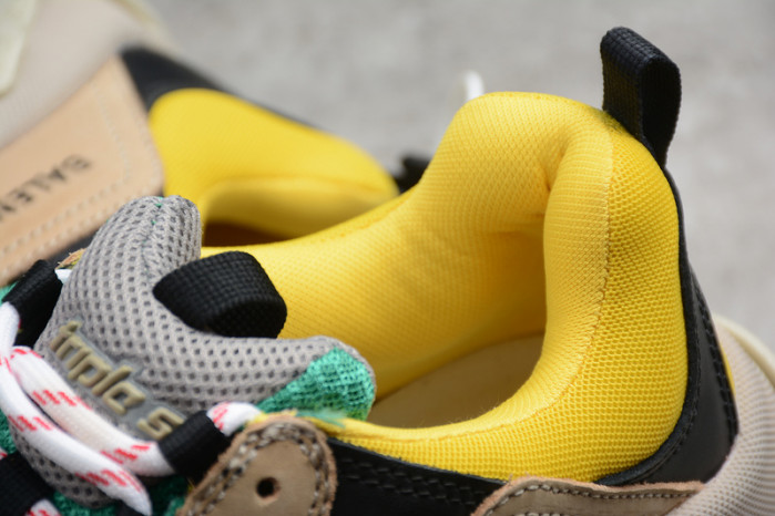 bl triple s w06e1-1000 beige/green-yellow