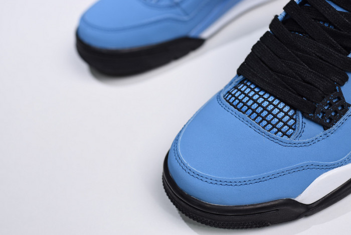 travis scott x air jordan 4 “houston oilers” university blue 308497-406