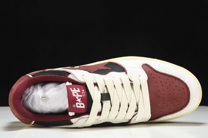 a bathing ape bape sta low copshoe bp-177