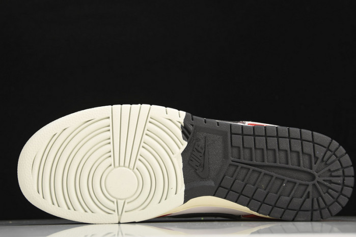 nike dunk low chicago split - dz2536-600