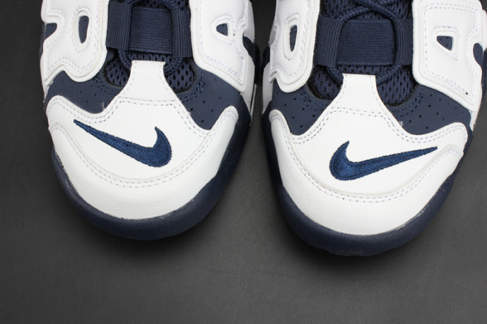 nike air more uptempo “olympic” white/midnight navy mens 414962-104