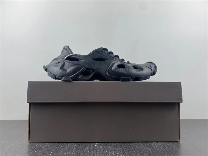 Balenciaga HD Lace Up Black 702421W3CES Unisex 5582