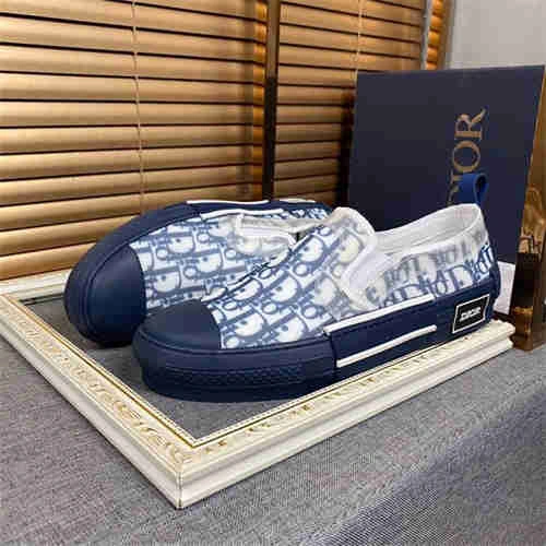 DR B23 LOW TOP OBLIQUE SNEAKER BLUE Youthful 1185