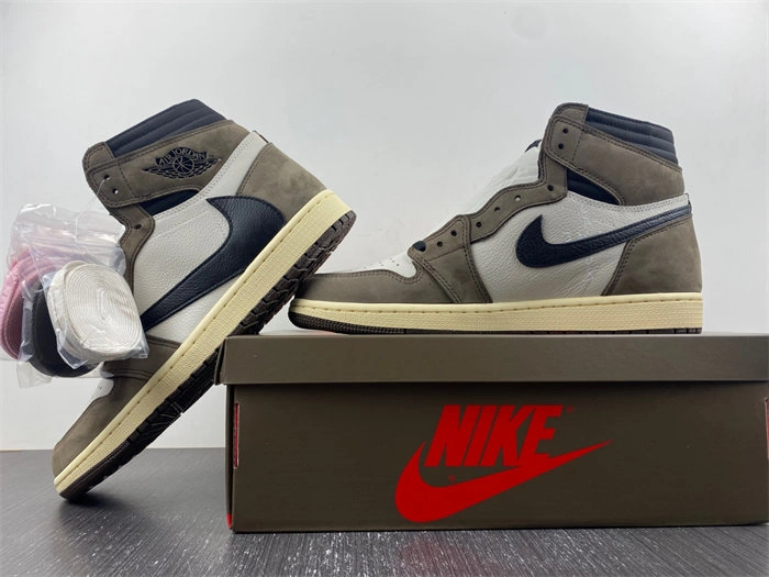 Jordan 1 Retro High Travis Scott Mocha  CD4487- Practical 3582
