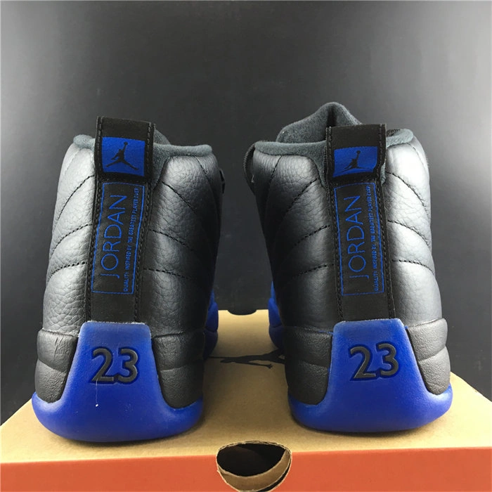 Premium Jordan 12 Retro Black Game Royal 130690- 4155