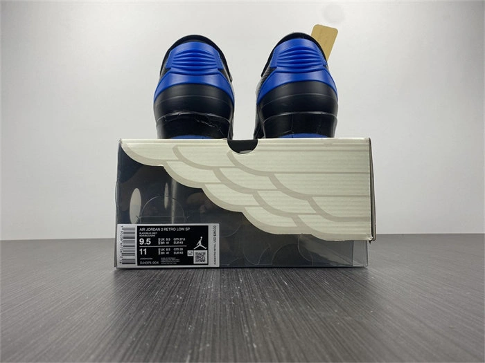 Resilient Jordan 2 SP Off-White Black Blue DJ4375- 3790