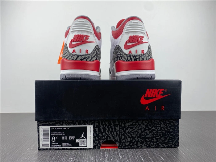 Jordan 3 Retro Fire Red  DN3707- FastDry 3830