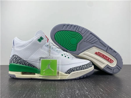 Fashionable Jordan 3 Retro Lucky Green CK9246- 3829