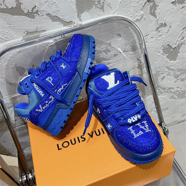 Lightweight Lv Trainer Sneaker 2076