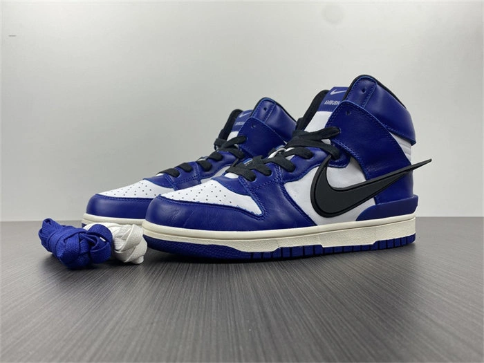 Nike Dunk High AMBUSH Deep Royal CU7544- Compact 4833