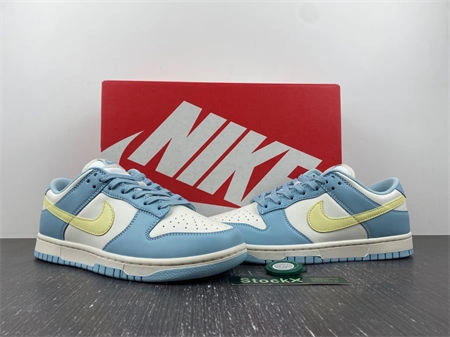 OnTrend Nike Dunk Low Ocean Bliss Citron Tint DD1503- 4639