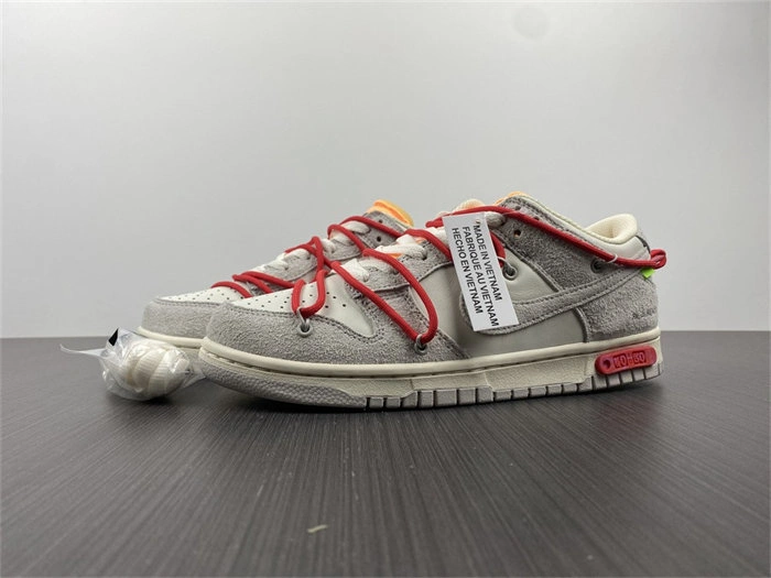 Nike Dunk Low Off-White Lot 40 DJ0950- WrinkleFree 5051