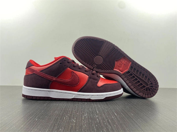 Minimalist Nike SB Dunk Low Cherry DM0807- 4731