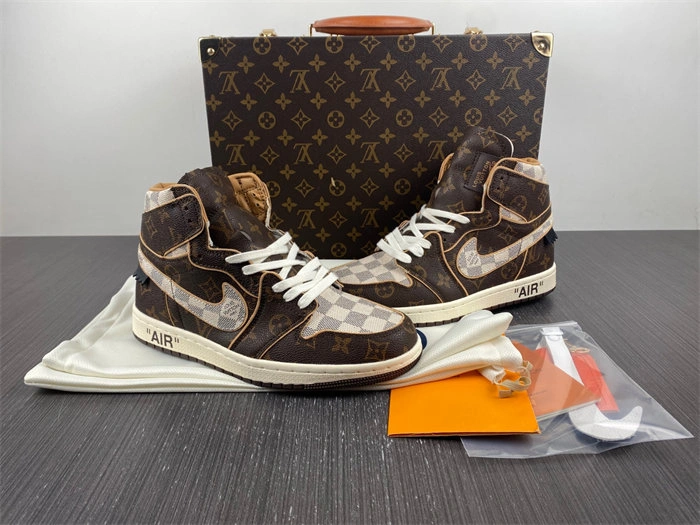 OFF-WHITE x Air Jordan 1 LV. Durable 3576