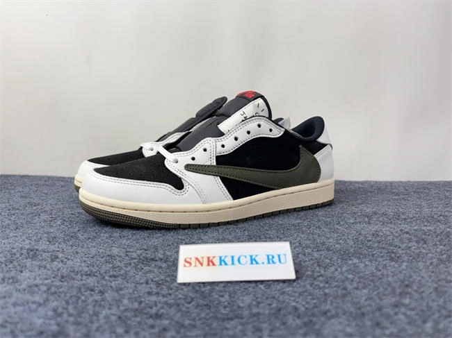 Travis Scott x Air Jordan 1 Low OG Olive DZ4137- Youthful 3566